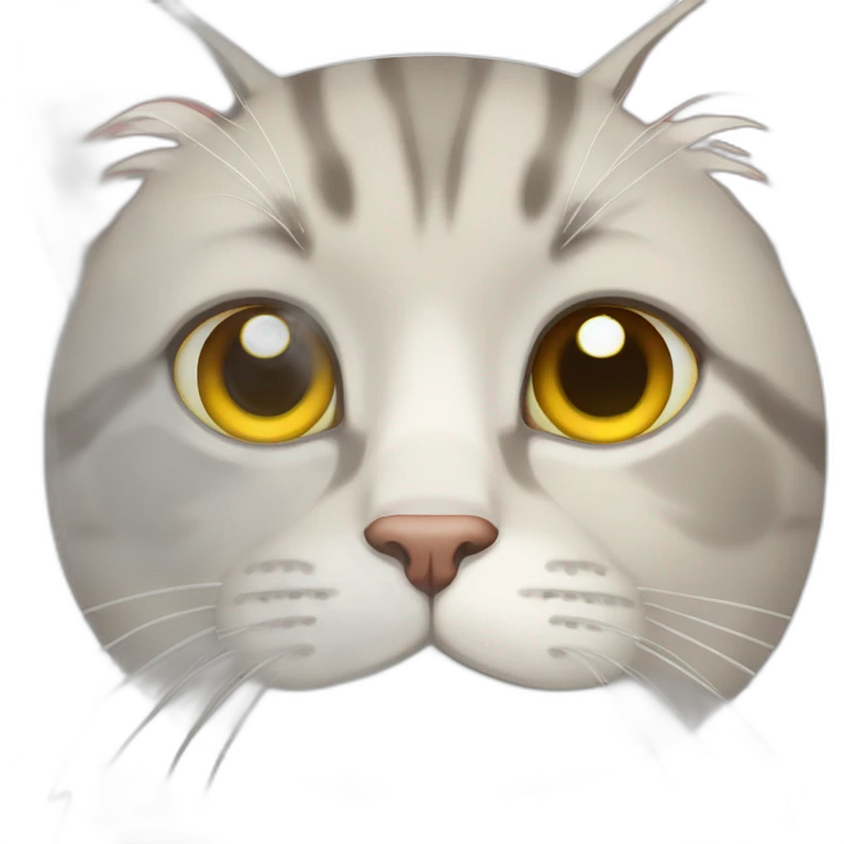 very tired cat emoji