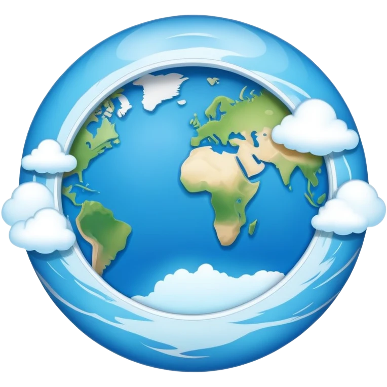 Flat earth emoji
