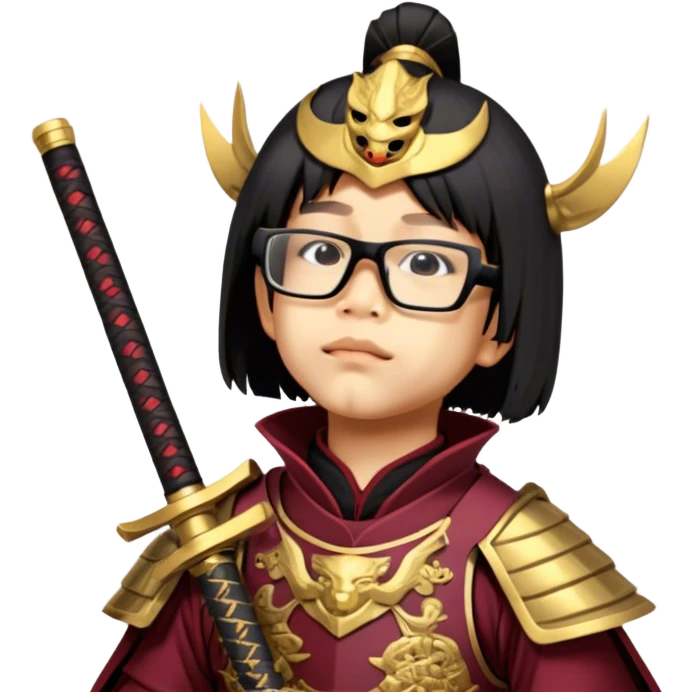 Samurai Leader emoji