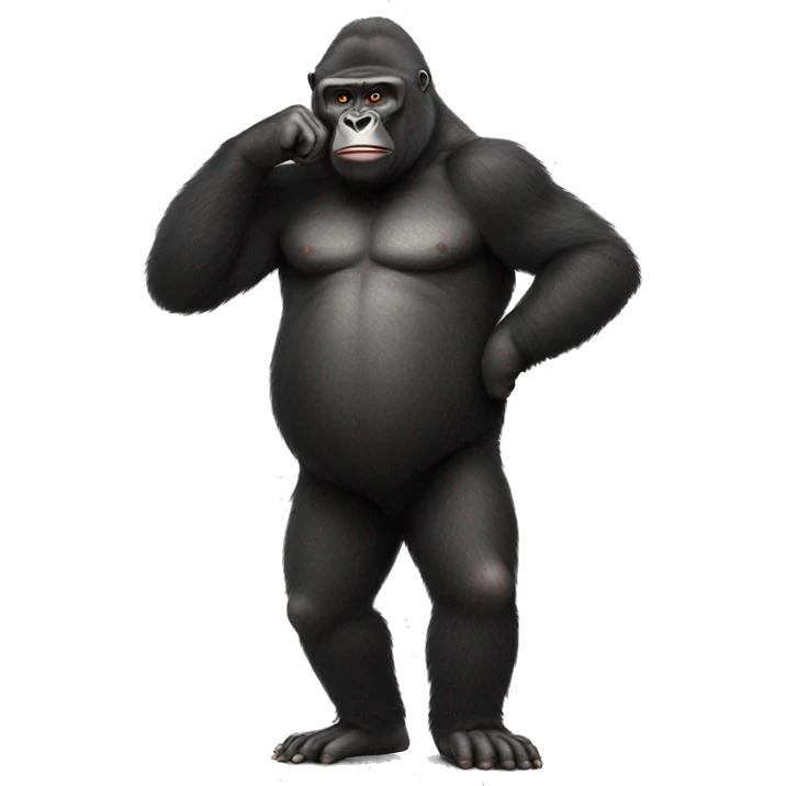 gorilla paddington full body  emoji