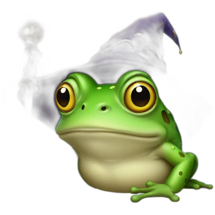 wizard frog emoji