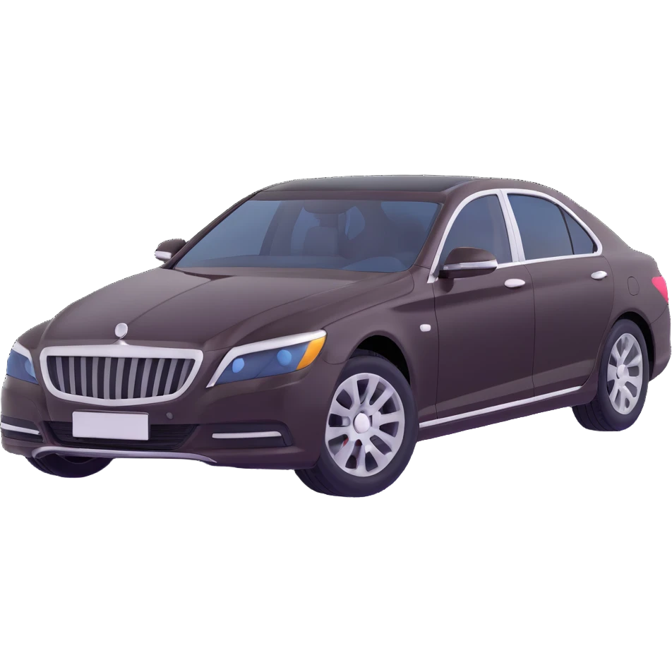 luxury sedan car emoji