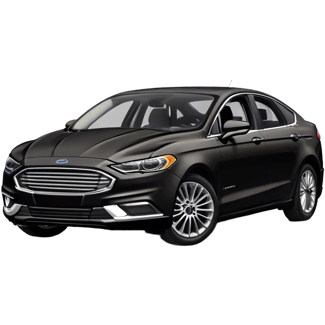 black 2018 Ford fusion  emoji