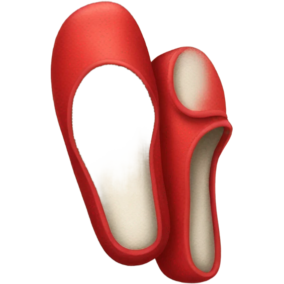Slippers red emoji