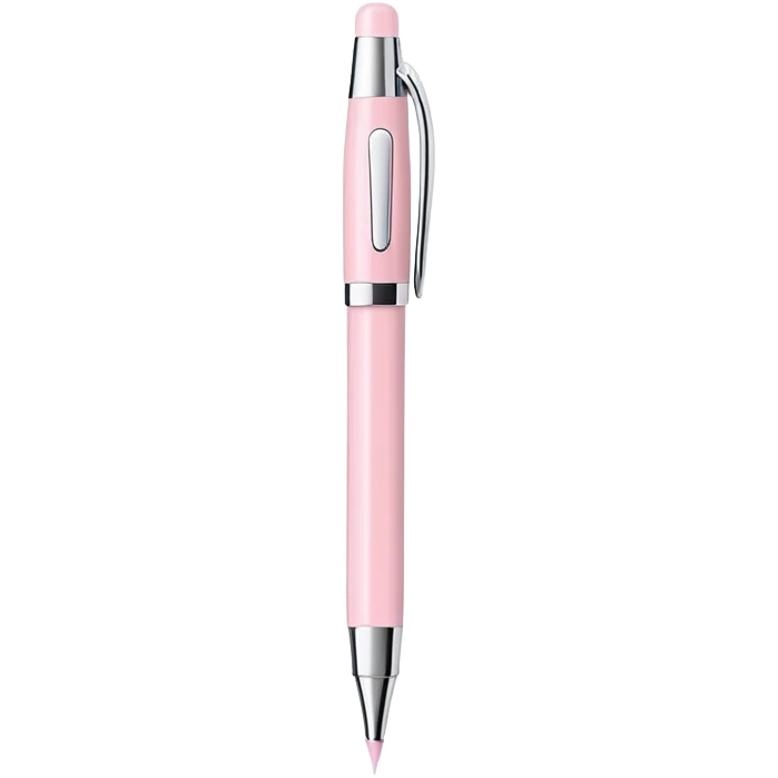 Light pink ink pens emoji