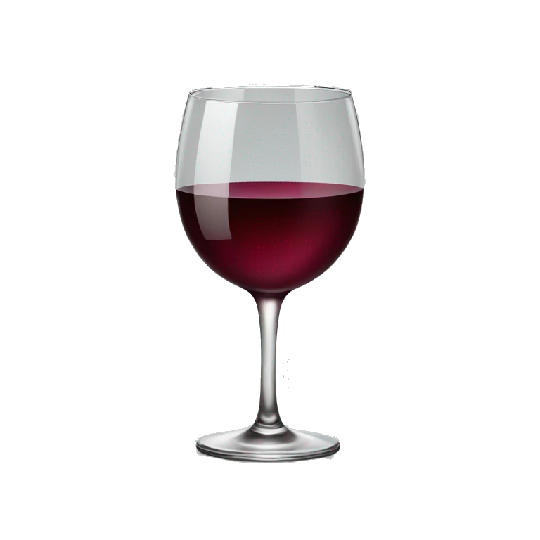 Wine glass emoji