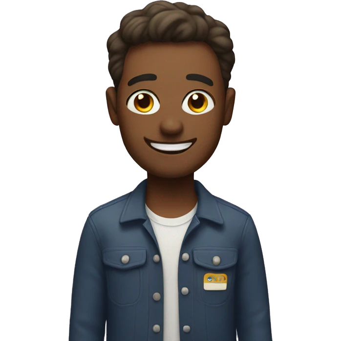 sam at the happy mixer  emoji