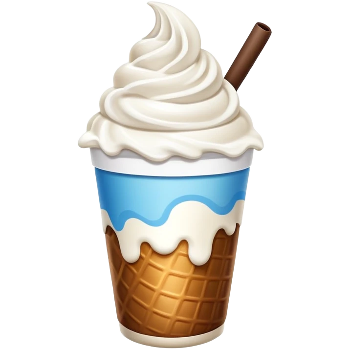 McDonald's McFlurry emoji emoji