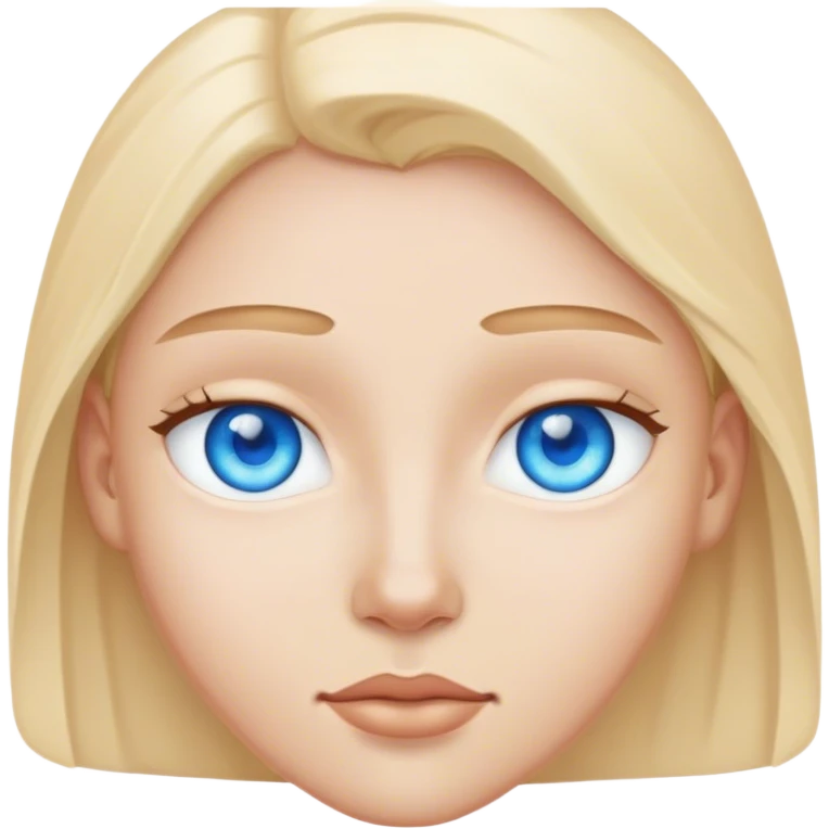 Blue eye emoji
