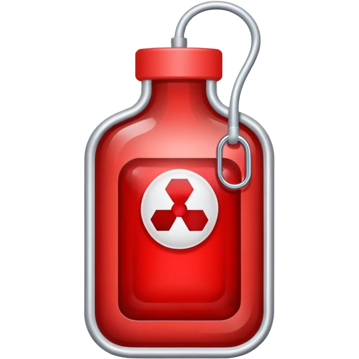 bolsa de sangue emoji