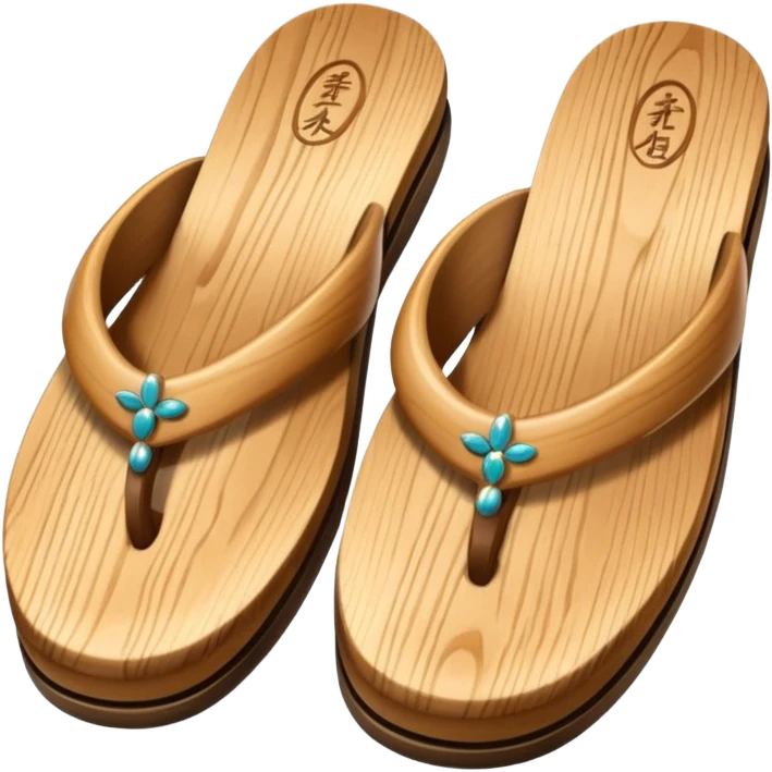 japanese wooden slippers emoji