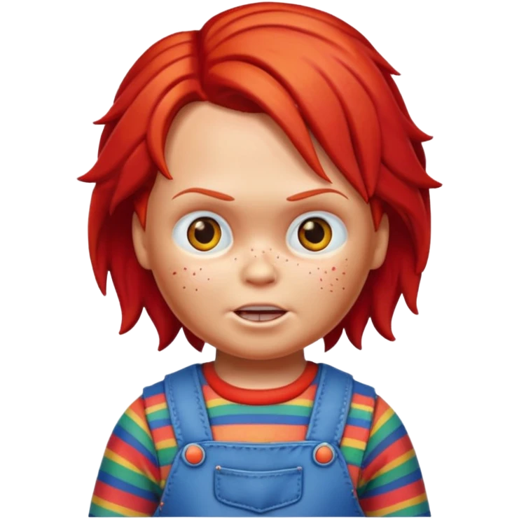 Un emojin de chuky emoji