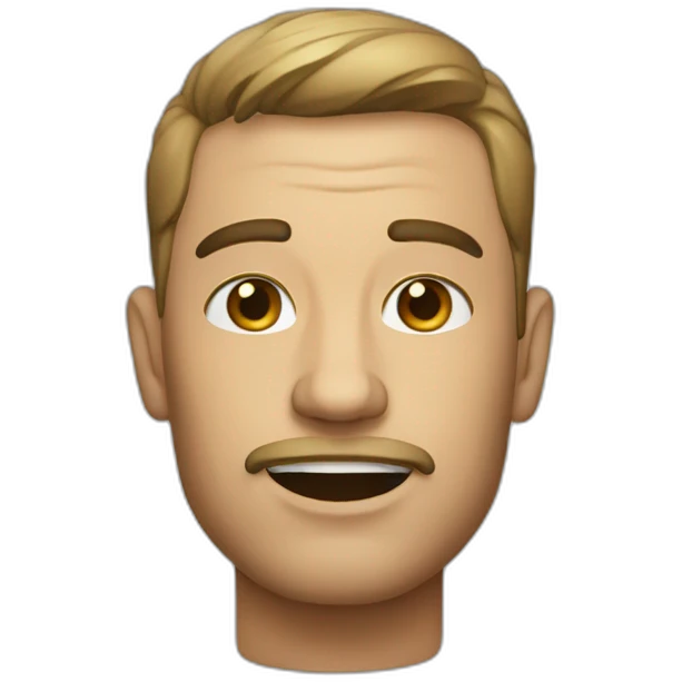 Homme qui se fait frapper emoji