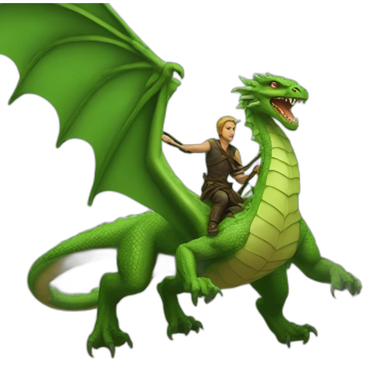 hydra riding a dragon emoji