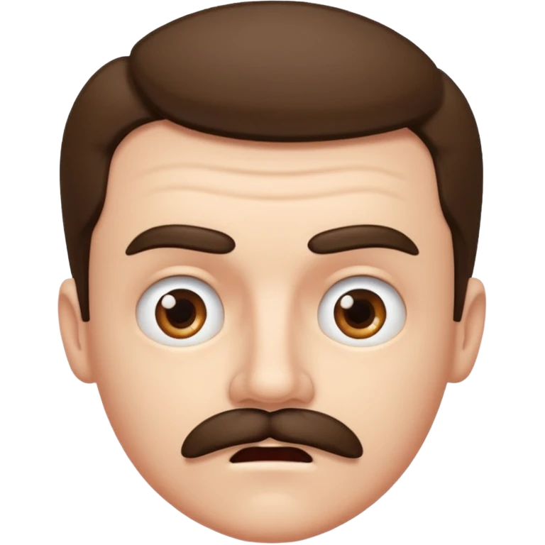 Create pls emoji that looks like austria dictator (hitler) it doesn’t have to be him but someone who looks alike , and combine it with emoji “mind blowing”, more look like hitler emoji