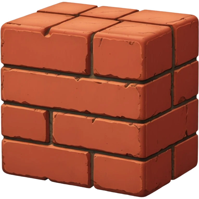 red brick block emoji