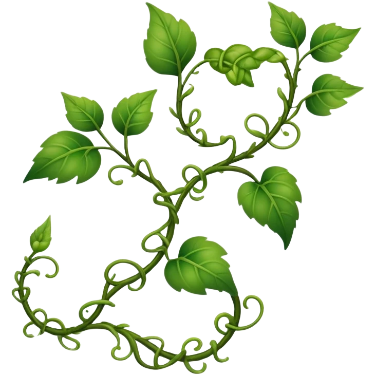 Mother Nature Vine, stem, leaf emoji