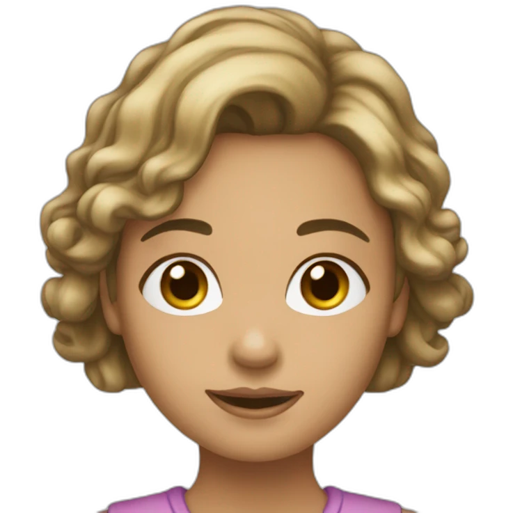 Une fille qui s'appelle Justine emoji