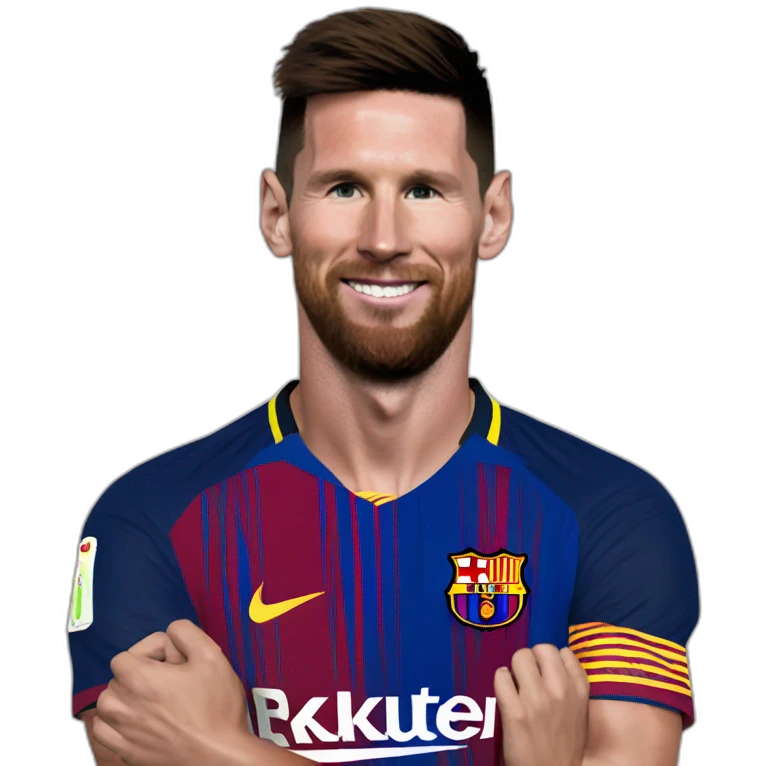 Messi on Ronaldo emoji