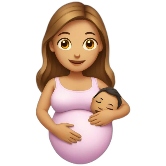 Pregnant give birth emoji
