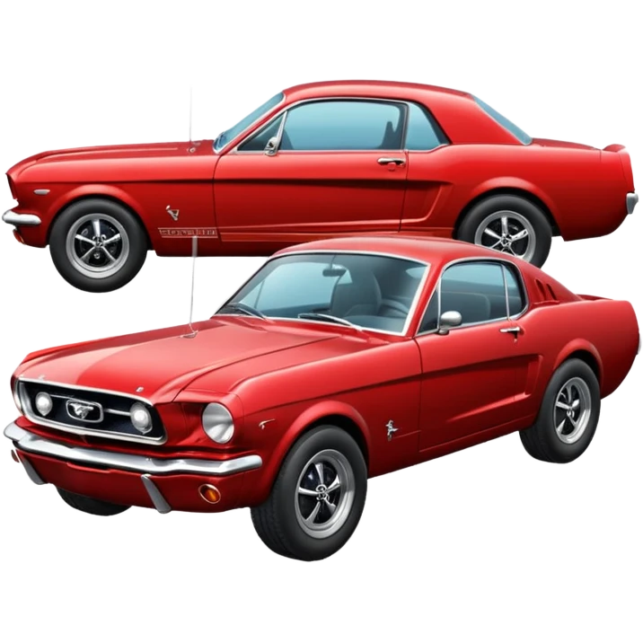 Classic mustang emoji