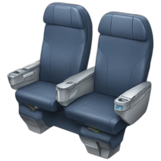 Business Class seat airplane emoji