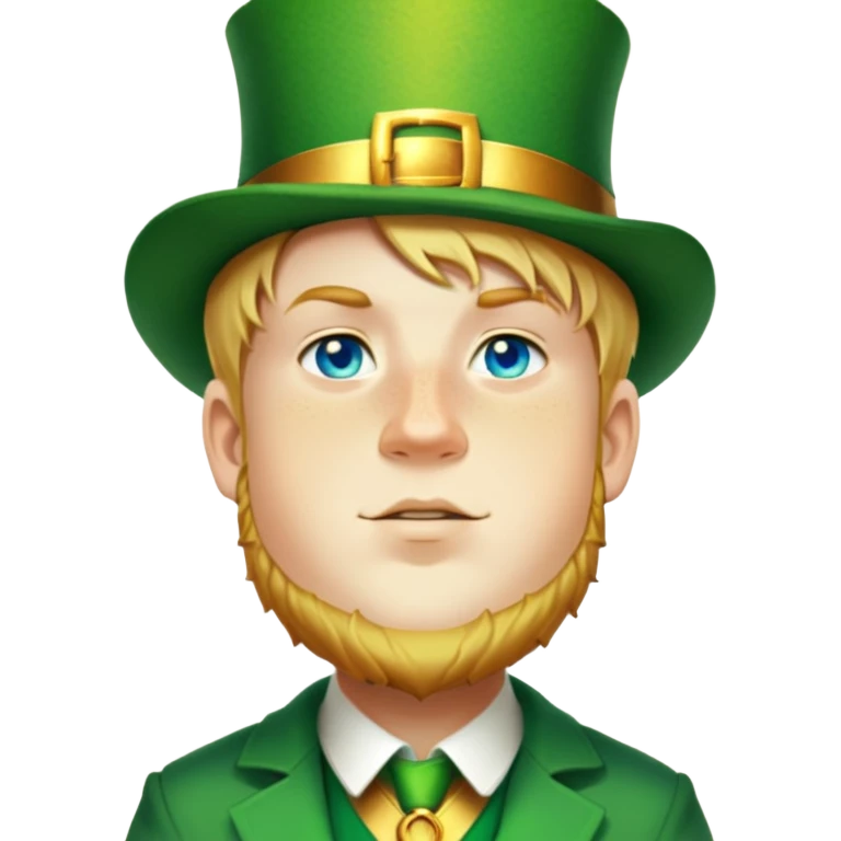 Celebratory Leprechaun emoji