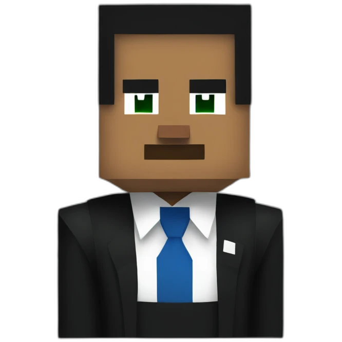 minecraft-obama emoji