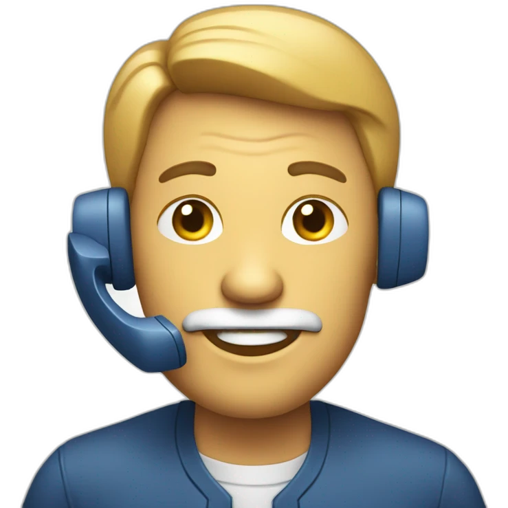 telephone-call-man emoji