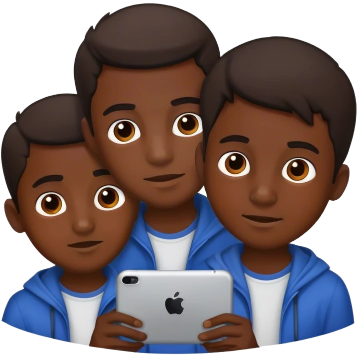 Three bad boys emoji