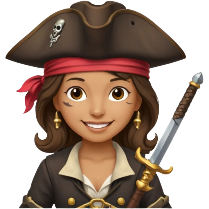 Une Princesse Pirates rebelles et t b emoji