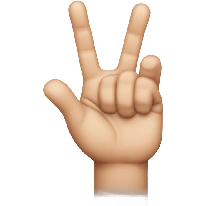 West side hand sign emoji