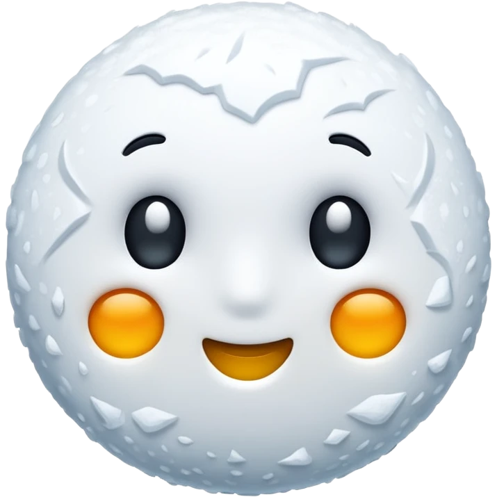 Snow emoji