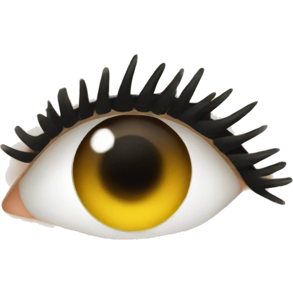 Eyelash emoji