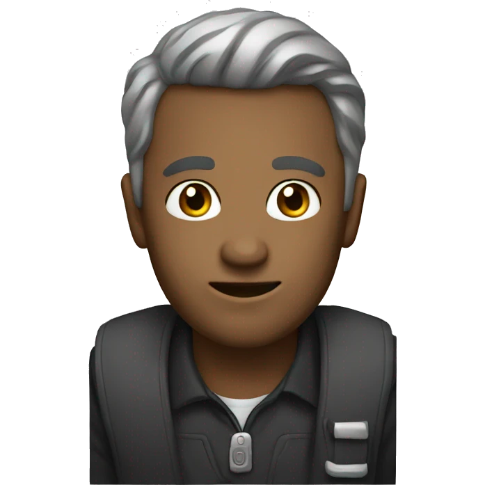 Man showing L emoji