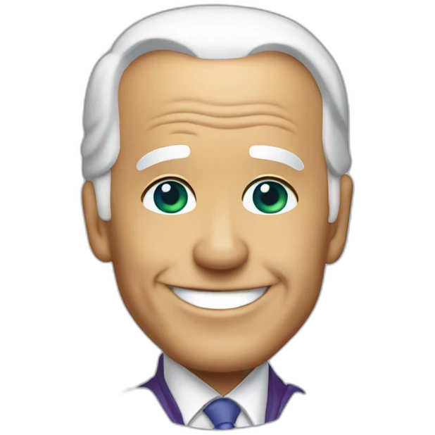 Joe Biden gay pride emoji