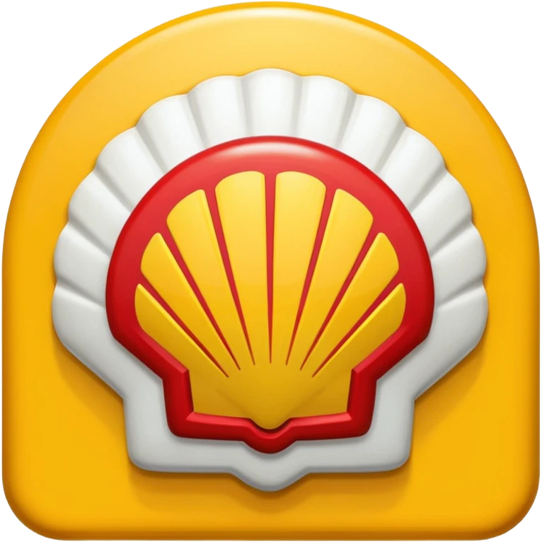 Shell logo gasoline emoji