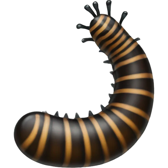 Millipede emoji