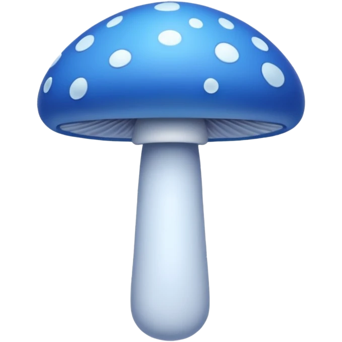 blue magic mushroom  emoji