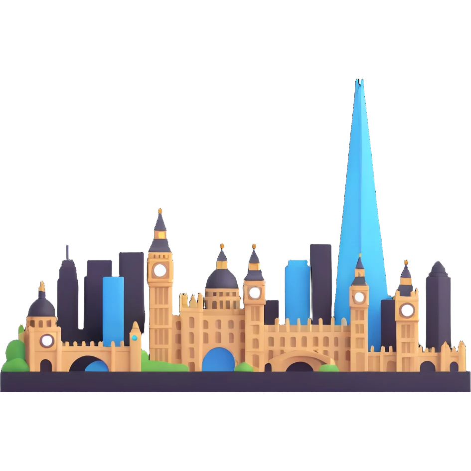 London skyline emoji