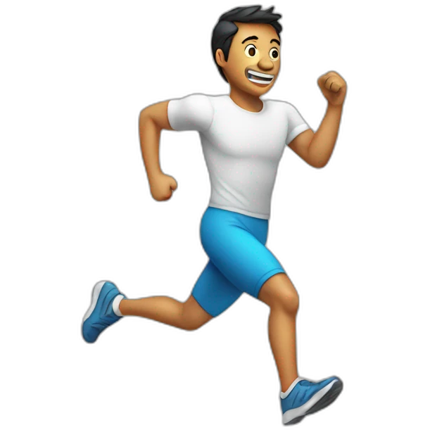 running-man emoji