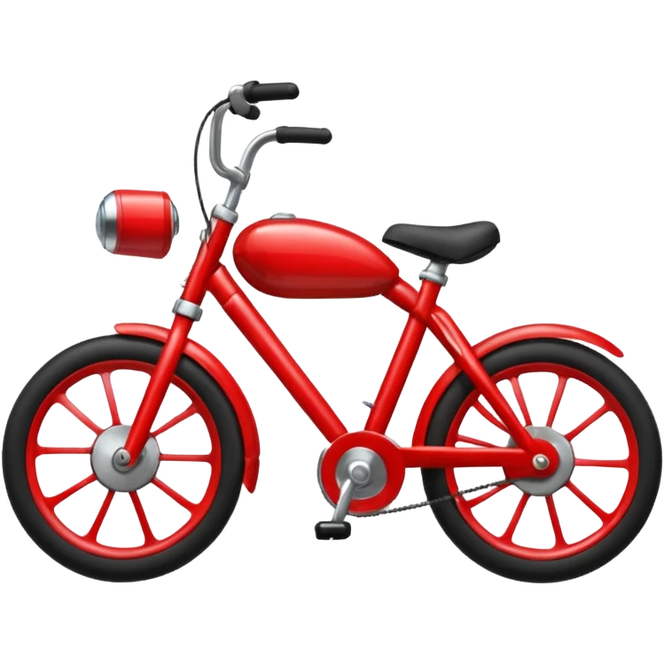 red bike emoji