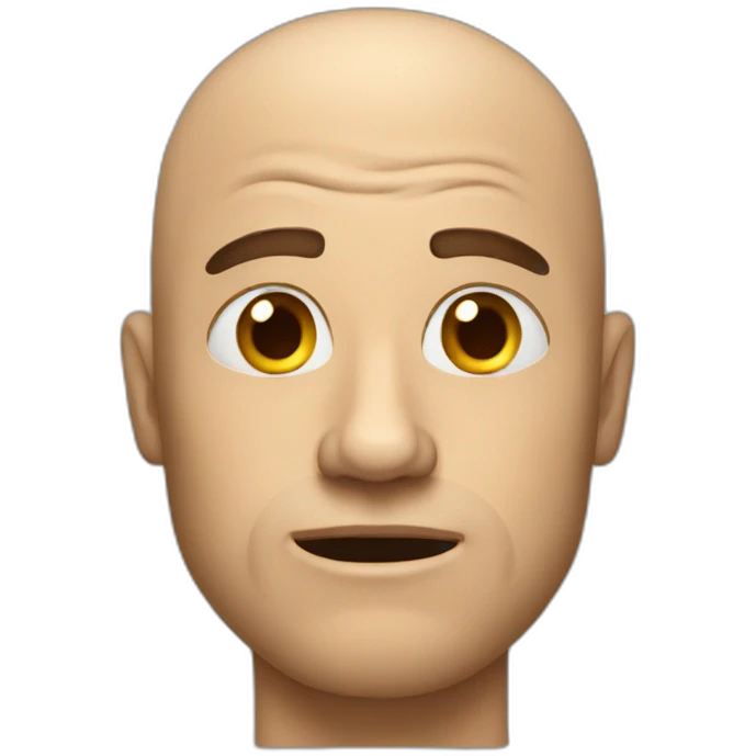 Shoked man emoji