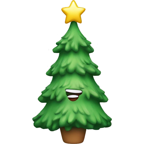 Christmas tree toy emoji