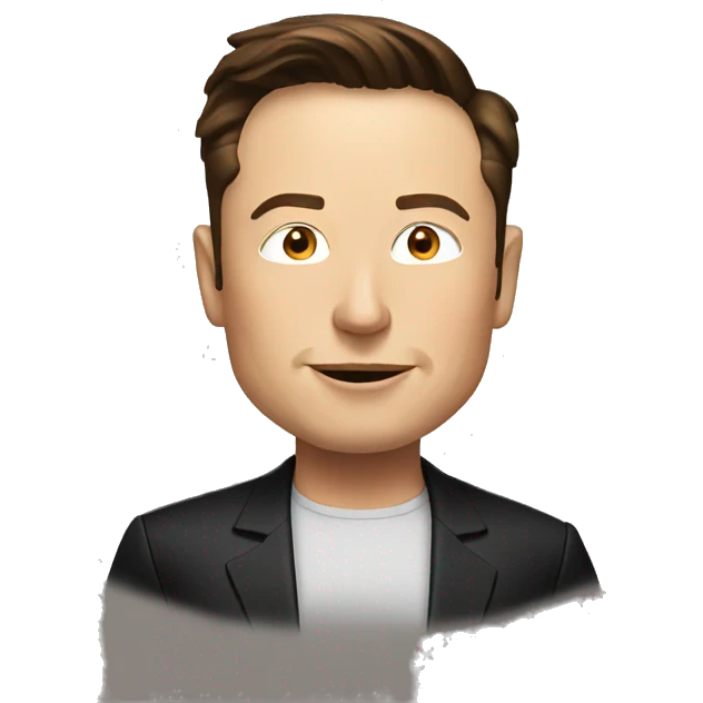 Elon Musk emoji