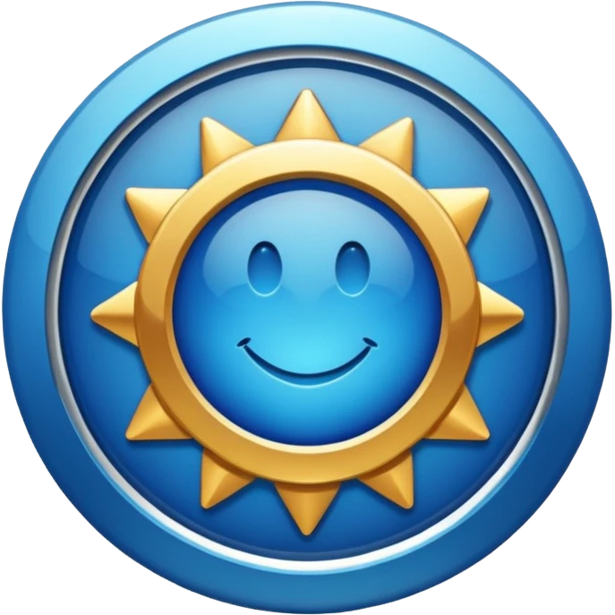 certified bagde blue  emoji