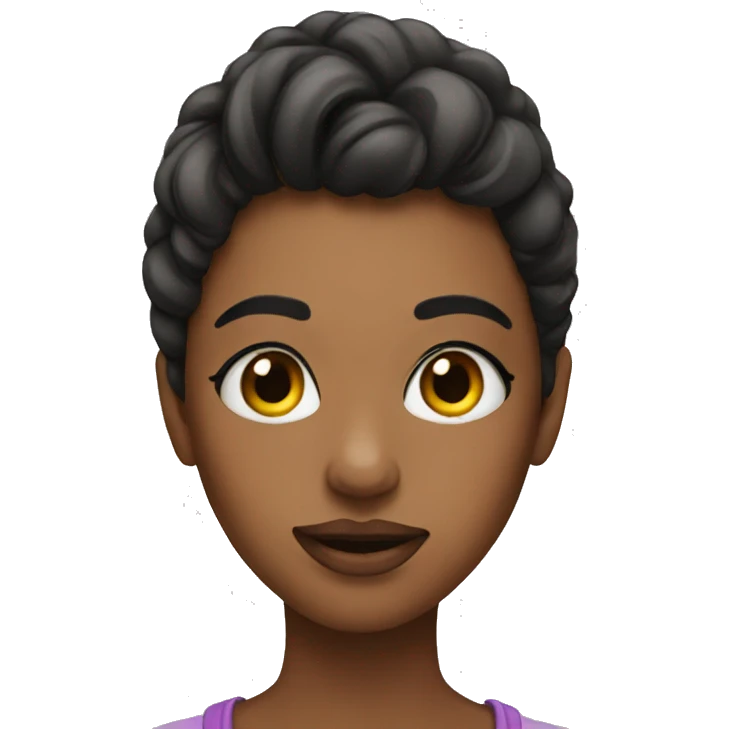 doing makeup emoji