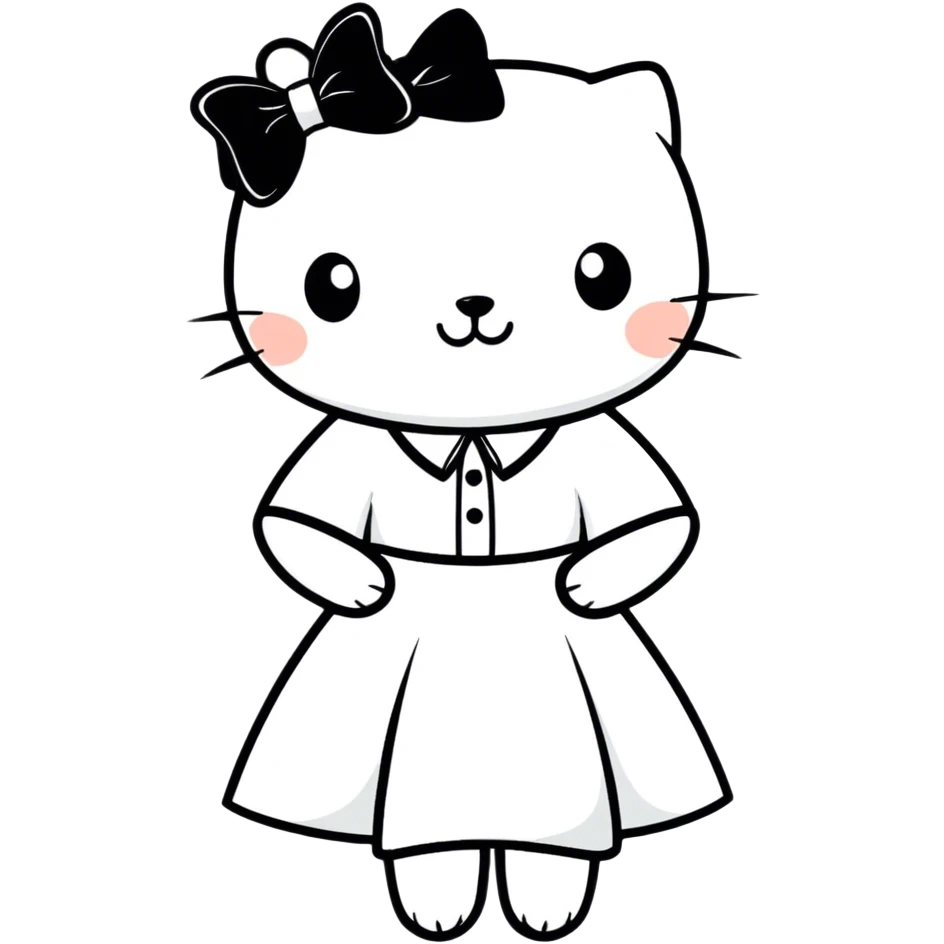 Black bow  emoji