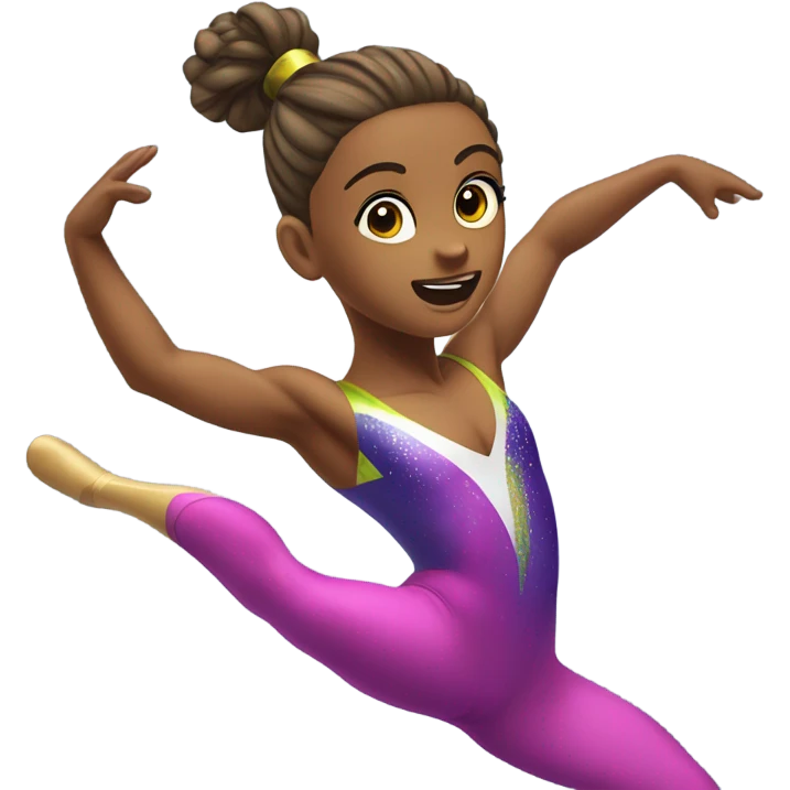 Gymnastics fail emoji