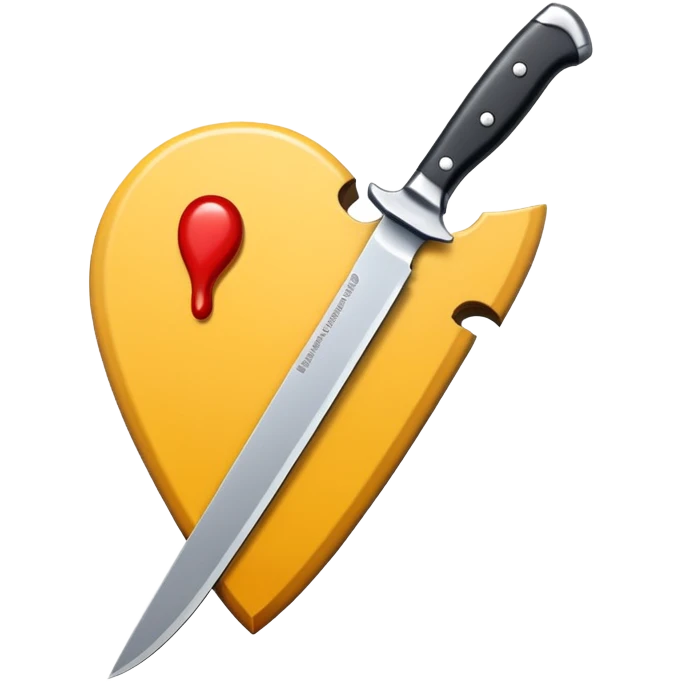 Life on knife edge  emoji